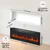 KAMINIO Chimenea eléctrica MARLON: Chimenea eléctrica 3 en Vista previa de la imagen del producto 6