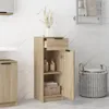 vidaXL Kúpeľňová skrinka Sonoma dub 32x33,5x90 cm materiál Náhľad obrázku produktu 3