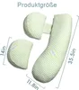 Schwangerschaftskissen, Stillkissen, Seitenschläferkissen, Produktbild-Vorschau 7