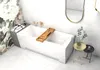 ECOLAM Badewanne Rechteck Modern Acryl weiß 170x70 cm Produktbild-Vorschau 1