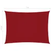 Tenda da sole in tessuto Oxford rettangolare 3,5x5 m rosso Anteprima dell’immagine prodotto 13