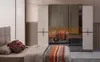 Kleiderschrank Garderobenschrank Design Holzschrank mit Produktbild-Vorschau 3