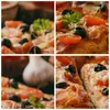 Bild auf Leinwand - Leinwandbild - Pizza Käse Tomaten - Produktbild-Vorschau 8