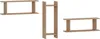 VCM Holzregal hängend | platzsparendes Regal | Maße: H. 80 Produktbild-Vorschau 3