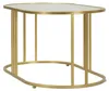 Mesa de centro Antalia: estructura dorada y elegante con Vista previa de la imagen del producto 4