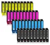 A collection of ink cartridges arranged in rows. Produktbild-Vorschau