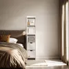 SoBuy FRG126-W Badezimmerschrank Badezimmer Hochschrank Produktbild-Vorschau 9