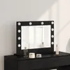 vidaXL Lustro do umywalki o wyglądzie czarnego dębu 60 x 45 Podgląd zdjęcia produktu 2