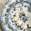HOMLA Talerz LOURRY deserowy granatowy 19 cm Podgląd zdjęcia produktu 5