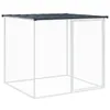Hühnerkäfig mit Dach Anthrazit 1003x98x90 cm Verzinkter Produktbild-Vorschau 6