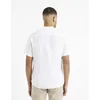 Weißes Herren Leinenhemd Celio Damopoc 1120471__XL Produktbild-Vorschau 2