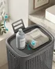 SONGMICS Wäschekorb Plastik, 75 L Wäschesammler, Wäschebox Produktbild-Vorschau 5