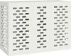 vidaXL Coperchio per aria condizionata bianco 110 x 50 x 80 Anteprima dell’immagine prodotto 3