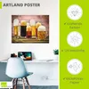ARTland Poster Biervielfalt Größe: 80x60 cm Produktbild-Vorschau 3