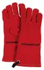 FEUERMEISTER® Grillhandschuh Leder Gr.10 rot 1Paar Produktbild-Vorschau 1