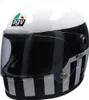 AGV X3000 INVICTUS Integralhelm  in schwarz/weiß Produktbild-Vorschau 1