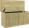 vidaXL Záhradný úložný box s úložným priestorom, prírodná Náhľad obrázku produktu 3