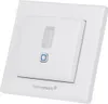 A white motion detector for a 55mm frame, designed for indoor use. Produktbild-Vorschau