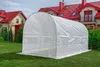 Serre de jardin 4,5x2x2 mètres - blanche - avec 6 fenêtres Voir les images du produit 4