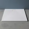 doporro Duschtasse Duschwanne 100x100x3 flach Mineralguss Produktbild-Vorschau 3