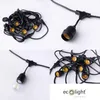 Solární LED girlanda 10m +10 x G45 E27 0,3W 2700K Náhled obrázku produktu 4