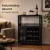Wolnostojąca szafka na wino w stylu industrialnym (z Podgląd zdjęcia produktu 5
