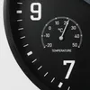 Wanduhr Thermometer Hygrometer 250 mm Küchenuhr Wohnzimmer Produktbild-Vorschau 3