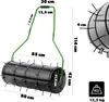 Rullo aeratore per prato KADAX 80 cm, riempibile con acqua Anteprima dell’immagine prodotto 2