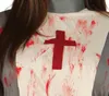 Retro zombie-verpleegster kostuum voor dames – bloedig Productafbeelding-voorbeeld 5