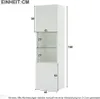 Sweiko Vitrine  mit LED-Beleuchtung,freistehende Vitrine, Produktbild-Vorschau 3