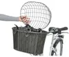 TRIXIE Hundefahrradkorb vorne aus Polyrattan - anthrazit - Produktbild-Vorschau 4