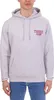 Herren Graues Kapuzen-Sweatshirt aus Baumwolle mit Print & Produktbild-Vorschau 9