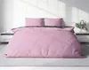 Bettwäsche 240x220 cm rosa pink anthrazit Unifarben Produktbild-Vorschau 2