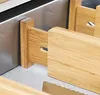 Besteckkasten Schubladeneinsatz Besteckeinsatz Holz Bambus Produktbild-Vorschau 3