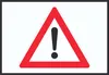 Achtung Schild Symbol A4 (210x297mm) Produktbild-Vorschau 1