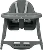 A studio shot of a gray high chair. Produktbild-Vorschau