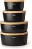 CONTINENTA Brottopf Keramik oval, schwarz 36x23x15,5 cm Produktbild-Vorschau 2