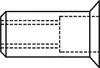 Nitonakrętka Trzon nitu dxl 11x18.5mm M8 STA łeb stożkowy Podgląd zdjęcia produktu 13