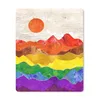 MuchoWow® Mauspad Mousepad Stolz - Schwul - Regenbogen Produktbild-Vorschau 1