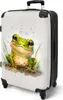 NoBoringSuitcases.com® Großer Koffer - Frosch - Grün - Produktbild-Vorschau 2