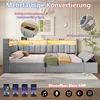 Merax Tagesbett 140x200 cm, Daybett Polsterbett mit Produktbild-Vorschau 7