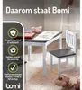 Bomi Amy Kindertafel met 2 Stoeltjes HoutGrijs Wit - Productafbeelding-voorbeeld 6
