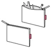 Reisenthel case 1, Schwarz, Mehrfarbig, Polyester, 240 mm, Produktbild-Vorschau 10