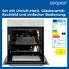 Exquisit Herd-Set, 58 Liter, Elektro-Backofen mit Kochfeld, Produktbild-Vorschau 2