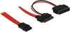 DeLOCK SATA cable, 0.5m, 0,5 m, Samec/samice, Červená Náhled obrázku produktu 4