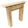Kaminkonsole "Rustikal" aus recyceltem Holz, Produktbild-Vorschau 4
