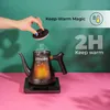 Bouilloire électrique CHiATO flowPLAY Classic, 0.6 l – noir Voir les images du produit 4
