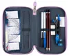 Porte-plume à trois compartiments avec accessoires Voir les images du produit 6