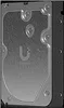 A close-up, top-down view of a hard drive. Produktbild-Vorschau