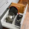 Teleskop Pfannen Organizer mit 12 Ablagen - Topfdeckel Produktbild-Vorschau 5